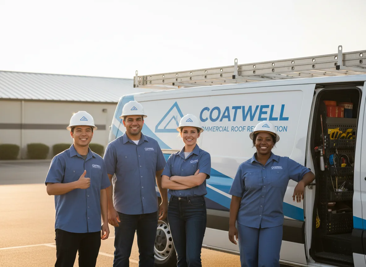 Commercial roof coating company in Magnolia, TX